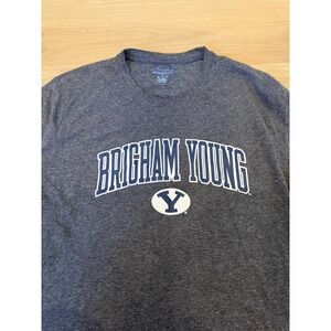 Dark Heather Gray T-shirt Size XL - Brigham Young University - Casual Tee -  BYU
